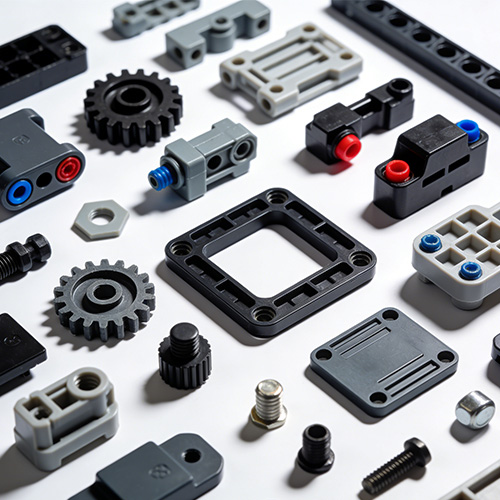 Abs plastdelar gjutning