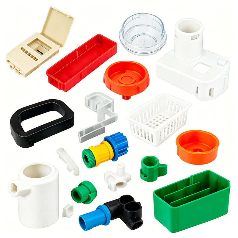 Luftkylare plastkroppsdelar gjutning