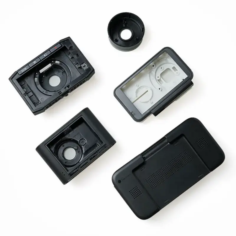 Bakmonterad Delar Box gjutning