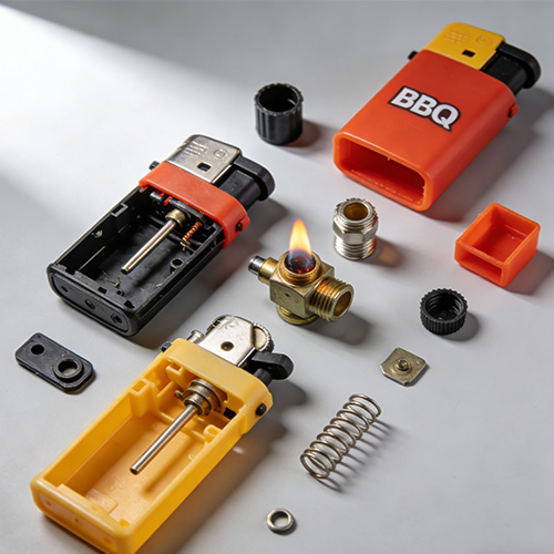 BBQ Plast tändare reservdelar gjutning