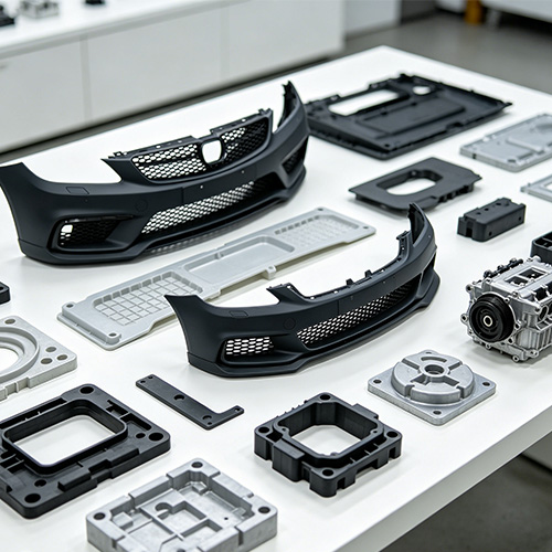 Bildelar Prototyp Custom Molding