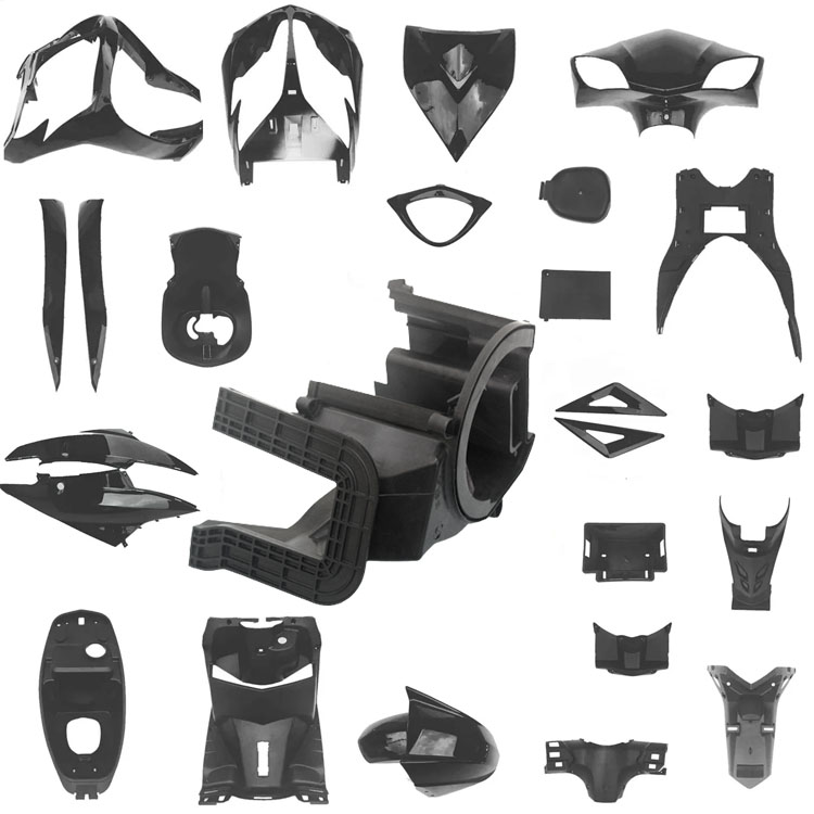 Bil plastdelar gör gjutning