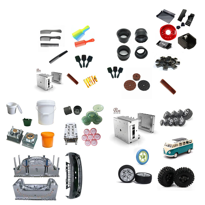 Anpassade hörlurar plastdelar gjutning