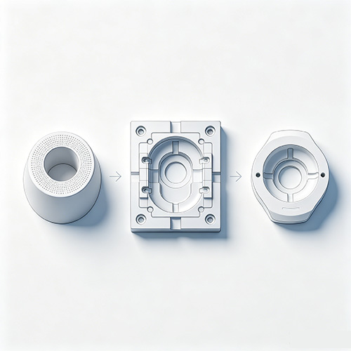 Anpassade delar Design gjutning