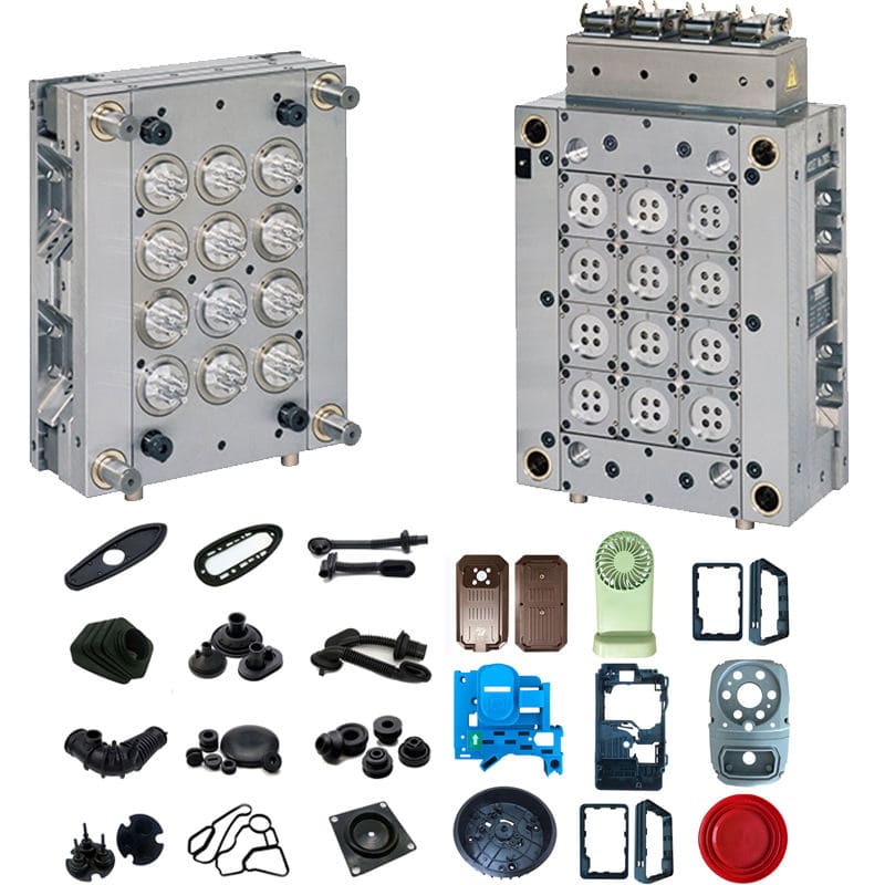 Utbytbara kärna/hålrumsformar