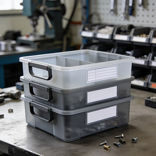 Delar Välj Förvaringslåda Bindegjutning