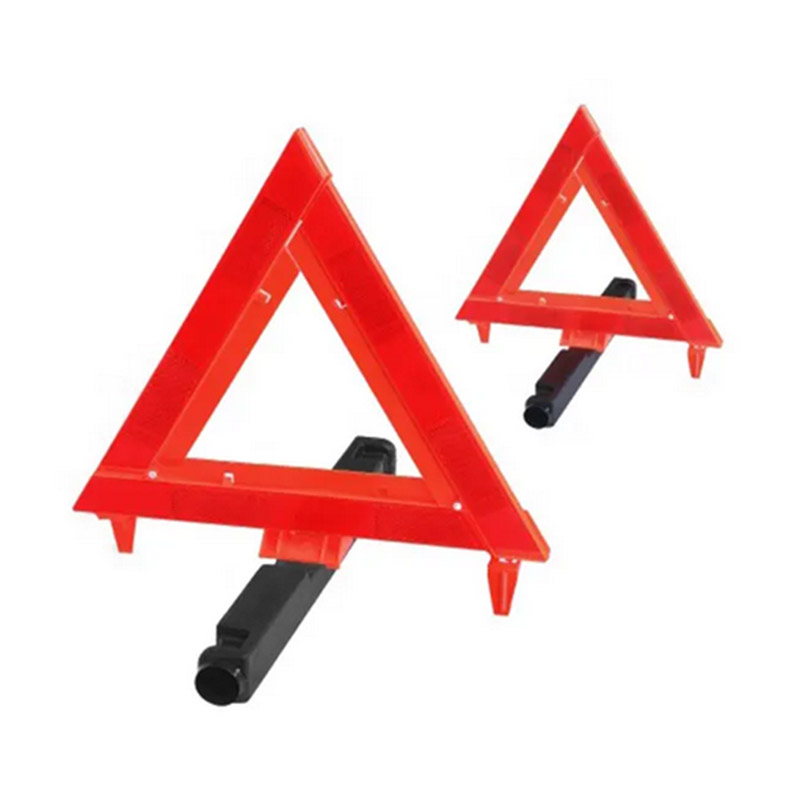 Plastbilvarningstriangelstativ