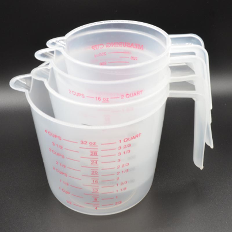 Plastmätkoppar set gjutning