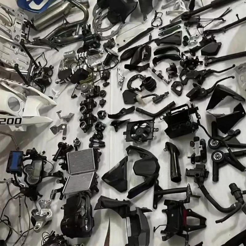 Motorcykeldelar i plast ny gjutning