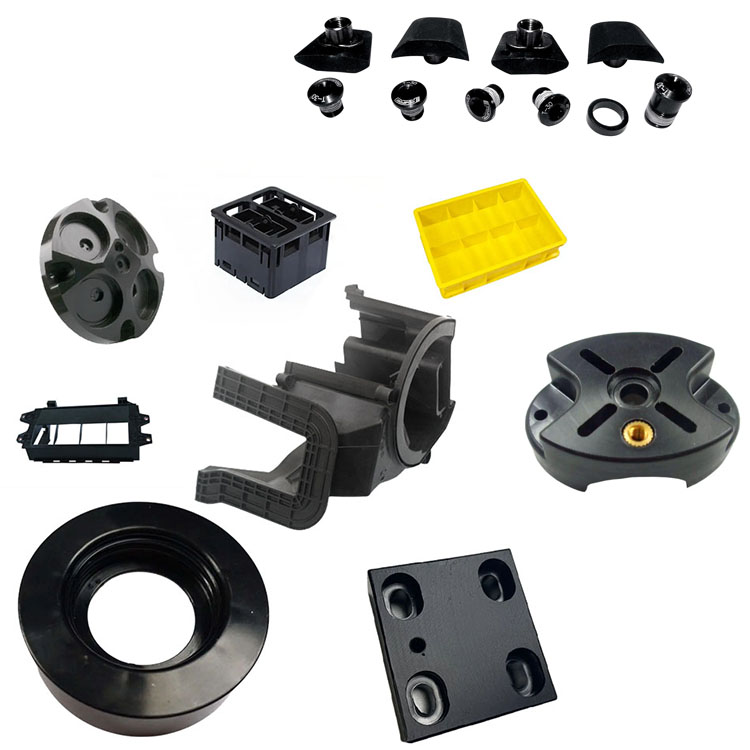 Sidofrigöringspåse spänne plastdelar tillbehör gjutning