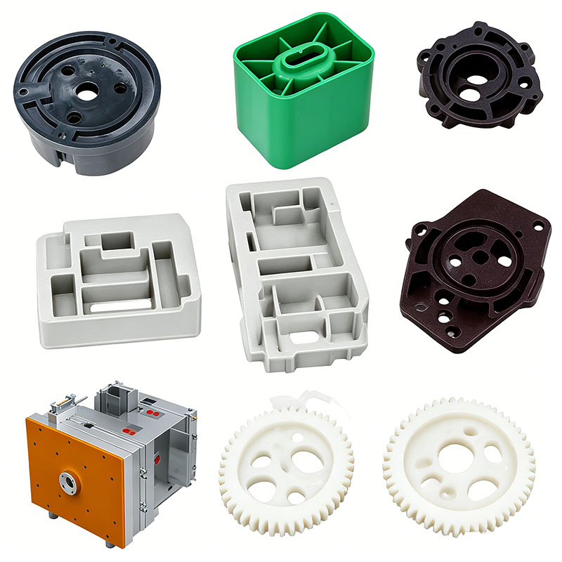 Paraply plastdelar gjutning